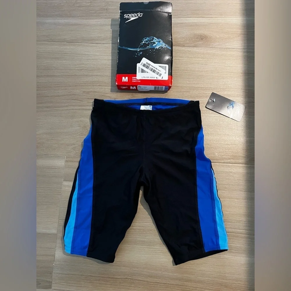 SPEEDO Men’s Launch Splice Endurance + Jammer Swimsuit Size 26